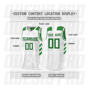 Maillot de basketball personnalisé respirant et à séchage rapide, réversible, pour le sport, service OEM, hauts et chemises – Vente chaude - Product Image 4