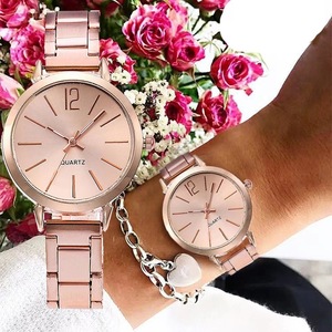 Nouvelle Montre-bracelet à Quartz Unisexe 2026, Style Simple et Tendance, Affichage à Aiguilles, Cadran en Alliage et Verre, Étanche, Vente en Gros Usine - Product Image 2