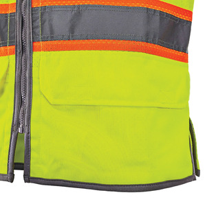 Lightweight Breathable Waterproof Security <b>Vest</b> Quick Release Multipockets Stab Proof V-Neck Casual Outdoor Tactical Outerwear - Product Image 4