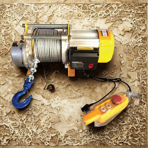 Palans électriques à câble avec télécommande, machine de levage robuste pour usage industriel, entrepôt et construction - Product Image 2