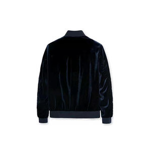 Chaqueta Bomber Casual para Hombre, Negra, Ligera, con Dobladillo Acanalado, Prenda Exterior de Moda - Product Image 5