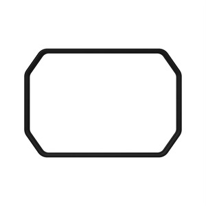 R272792 ZANGO Side and Rear Window Weather <b>Strip</b> Replacement Fits John Dee-re Tractor Cab Seal <b>Rubber</b> Gasket 39.37x29.21x3.302CM - Product Image 5