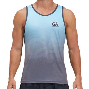 เสื้อกล้ามออกกำลังกายผู้ชายปี 2026 แบบมีรูแขนกว้าง เสื้อกั๊กออกกำลังกายแบบสั่งทำพิเศษ เสื้อกล้ามทรง Racerback สำหรับฝึกซ้อมและออกกำลังกาย - Product Image 2