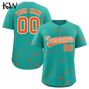 Camiseta de Béisbol Personalizada, Uniforme de Práctica Transpirable de Malla para Deportes de Equipo, Camiseta Deportiva Ligera para Entrenamiento y Juegos - Product Image 5