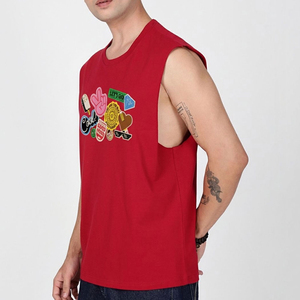 Conception respirante idéale pour l'été, t-shirt sans manches pour homme, tissu doux de qualité supérieure, haut décontracté et athlétique, léger - Product Image 4