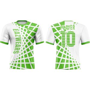Camiseta de Fútbol de Alta Calidad, Uniforme de Fútbol Personalizado, Ligero y Transpirable, Camiseta de Equipo Sublimada, Fabricante OEM ODM, Top de Fútbol - Product Image 1