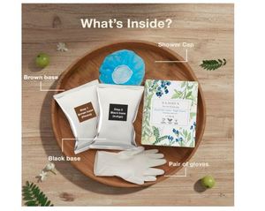 Henna en polvo Sadhev Ayurvédica 100% orgánica, a base de plantas naturales para el cabello - Product Image 5