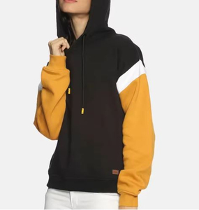 Sweat-shirt décontracté en molleton tricoté en coton à manches longues pour femme, coupe ample, anti-rides, couleur unie, idéal pour l'hiver - Product Image 3