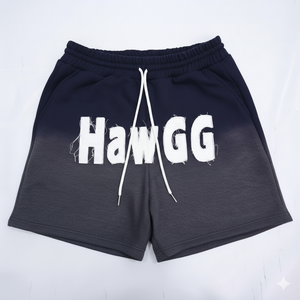 Fabricante de Ropa, Pantalones Cortos para Hombre 100% Algodón Felpa, Estilo Urbano, Lavado Ácido, Personalizados con Logotipo Aplicado - Product Image 4