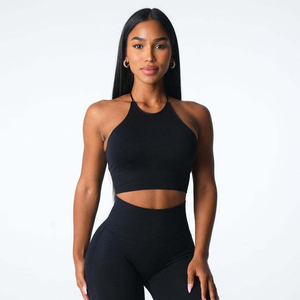 Sujetador Deportivo para Mujer, Sin Costuras, de Secado Rápido, Transpirable, para Yoga, Entrenamiento, con Logotipo Personalizado, Gran Venta - Product Image 4