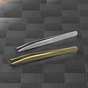 ELITER Hot Sell Private Label Lash Tweezers Lash <b>Extension</b> Tweezers Custom Private Label Lash Tweezers - Product Image 6