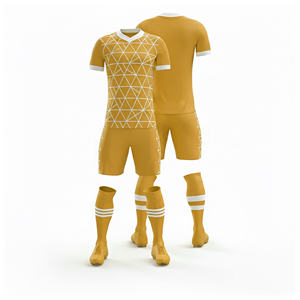 Ensemble d'uniformes de football par sublimation, fabricant professionnel |   Tailles pour hommes, femmes et jeunes |   Vêtements de sport légers et à séchage rapide - Product Image 5