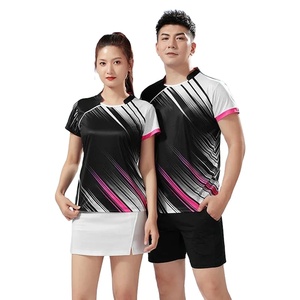 ชุดเทนนิสของเยาวชนผ้าโพลีเอสเตอร์ระบายอากาศได้ดีเสื้อโปโลและกระโปรงสั้นชุดเทนนิสตามสั่ง100% สำหรับเยาวชน - Product Image 6