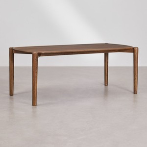 Mesa de comedor rectangular Vandana Hexa Astra de 200x90 cm en madera de mango Gina - Product Image 3