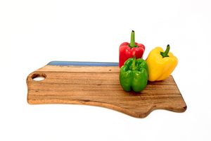 Durable and Stylish Resin Wooden Chopping Board for Precise Chopping Slicing and Dicing of Vegetables Fruits and Meats - Product Image 6
