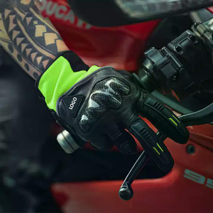 Guantes de Motocross Personalizados |   Protector de nudillos de TPR resistente a impactos |   Fábrica OEM al por Mayor - Product Image 2