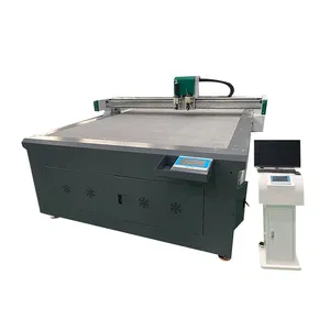 Agent price cnc knife vibrating machine tools cut carton box carton box making machine card board pvc rubber die cutting machine