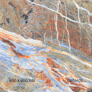 Carrelage mural et de sol en porcelaine de qualité supérieure 100% - Série marbre brillant - Design moderne - 300x600 mm - Texture solide - Antidérapant - Absorption d'eau de 1 à 3% - Product Image 4