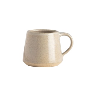 Handmade Cream Color Ceramic Coffee <b>Mug</b> with Beautiful Pinch Flower Texture with Gift Box Leak Proof & Dishwasher Safe - Product Image 5