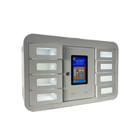 Casillero de Carga para Teléfonos Móviles Personalizado de 8-12 Compartimentos con Cerradura de Código PIN, Gabinete de Almacenamiento para Carga de Celulares
