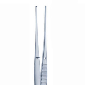 2X3 Teeth Straight 12.5 cm Precision Surgical Grasping Instrument Fine Tissue Handling Semken Delicate Tissue Forceps - Product Image 5