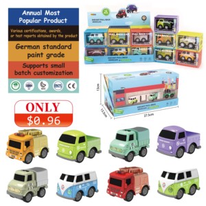 Camión de Juguete de Metal Fundido a Presión 2026, con Ruedas de Aleación, Escala 1:64, Marca PLJ, para Niños de 3+ Años, Regalo de Cumpleaños Unisex - Product Image 1