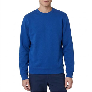 Custom Logo Streetwear Sweatshirt Heavyweight French Terry Drop Shoulder Plain <b>Men's</b> Crewneck <b>Pullover</b> Wholesale Sweatshirt - Product Image 1