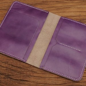 Customized LOGO PU Leather Passport <b>Holder</b> Cover Travel <b>Wallet</b> with Card Case Ticket Slot Passport <b>Holder</b> - Product Image 6