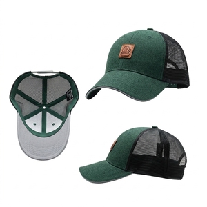Casquette en maille 6 panneaux OEM de haute qualité avec logo personnalisé, patchs sportifs, broderie 3D tendance, style hip-hop, décontractée, pour l'extérieur, les fêtes et les événements. - Product Image 2