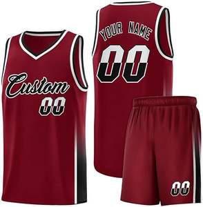 Camiseta de Baloncesto Unisex al por Mayor, Tejido de Malla, Logotipo Personalizado, Impresión por Sublimación, Cuello en V, Sin Mangas, Secado Rápido, Transpirable - Product Image 6