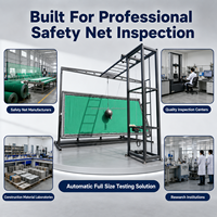 Machine d'essai de pénétration pour la performance aux impacts des filets de sécurité GB 5725, équipement de protection pour la construction, prix usine