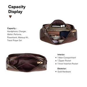 กระเป๋าสะพายข้างผู้หญิง Hody AUREN BAG น้ำหนักเบา ทำจากไนลอน พร้อมซิปปิด ดีไซน์ทันสมัยสำหรับใช้ในชีวิตประจำวัน - Product Image 3