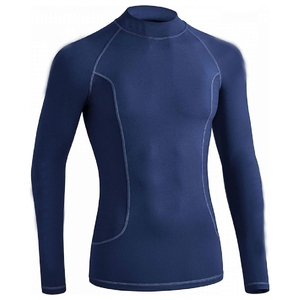 Unisex Adults Long Sleeve Rash Guard Orange Quick Dry <b>Swim</b> Dive Sports Shirt Lightweight Breathable UPF50+ Water Activity <b>Top</b> - Product Image 4
