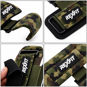 Ganchos de Agarre Resistentes para Levantamiento de Pesas, Asistencia de Agarre para Entrenamiento con Pesas, Fabricante de Marca Privada para Gimnasios, Fitness, Entrenamiento de Fuerza - Product Image 6