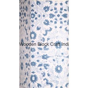 Poubelle décorative ouverte faite à la main en carton PP imprimé au bloc, avec enveloppe en tissu 100 % coton. - Product Image 2