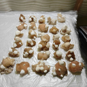 Bola de Mordenita Natural y Hermosa con Mineral de Stilbita, Lote de Especímenes de Cristal Premium para Colección, Decoración, Sanación y Regalo - Product Image 1