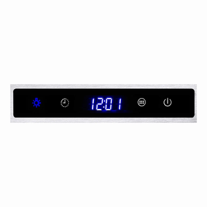 S-N-D-O-A-S 30i-n W-a-l-l M-o-u-n-t R-a-n-g-e H-o-o-d V-e-n-t en acier inoxydable avec conduites de ventilation sans soudure et LED, nouveau modèle - Product Image 4