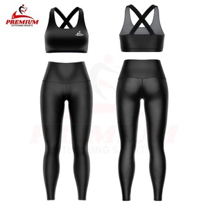 Conjunto de Yoga para Mujer de Calidad Superior, Servicio OEM, Nuevo, de Secado Rápido, Cómodo, Transpirable, Diseño Sólido de 2 Piezas, Ecológico - Product Image 1