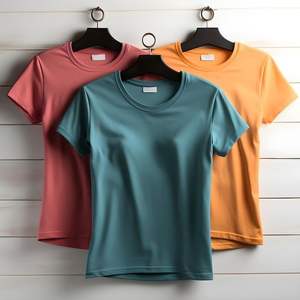 Camiseta Transpirable de Alta Calidad en Varios Colores con Cuello Redondo y Mangas Cortas, Precio Directo de Fábrica desde Bangladesh - Product Image 2