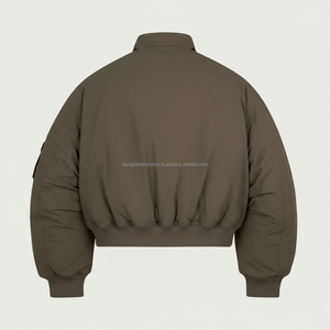 เสื้อแจ็คเก็ตบอมเบอร์ผู้ชาย ผลิตตามสั่ง ขายส่ง OEM - Product Image 2