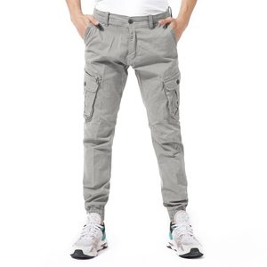 Hot Sale Polyester Drawstring Reflective Stripe Skinny Fit <b>Stacked</b> <b>Joggers</b> Custom Track <b>Stacked</b> Pants for Men - Product Image 3