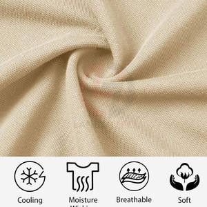 Camiseta de golf de alto rendimiento para hombre, tejido de secado rápido, diseño elástico y cómodo para sesiones de práctica - Product Image 5