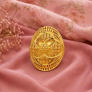 Wholesale 14K 18K 24K Micron Gold Plated Heart Shape Forming <b>Finger</b> <b>Ring</b> Traditional <b>Finger</b> <b>Rings</b> Gold Fashion <b>Rings</b> Oro Joyeria - Product Image 4