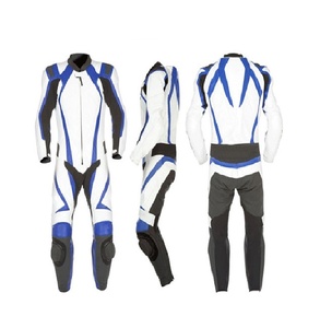 Customized Logo <b>Top</b> Quality Windproof Motorbike Suit Comfortable Motorbike Suit Heavy Leather Motorbike Suit - Product Image 2