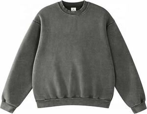 Vente en gros de sweats à capuche d'hiver pour femmes de haute qualité, confortables, en coton molletonné, à col rond, brodés et imprimés, 100% coton - Product Image 1