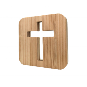 Lámpara de Noche LED 3D Rectangular de Madera y Acrílico, Hecha a Mano, con Tallado Hueco Luminoso, Serie de Animales, Regalo - Product Image 1