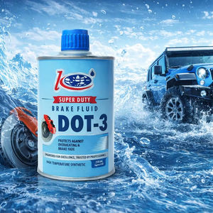 Liquide de Frein Hydraulique DOT 3 500ML Qualité Supérieure Performance OEM Huile de Frein Automobile Prix Usine Vente en Gros Grade Export N°2 - Product Image 1