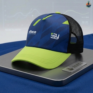 Casquette Trucker en Maille Personnalisée OEM ODM Vente en Gros Casquette Snapback Casquettes de Baseball à Visière Courbe Style Dodgering Casquettes Snapback de Baseball Américain Style Yankee - Product Image 1