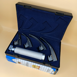 Laryngoscope conventionnel standard, lame Macintosh, set 0-1-2-3, poignée adulte, lames réutilisables, laryngoscope professionnel médical - Product Image 2