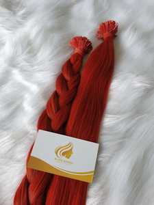 Kératine italienne I-Tips 100% Extensions de cheveux Remy vietnamiennes brutes 8-32 pouces Couleur claire Bande frontale pré-collée Cheveux soyeux droits - Product Image 5